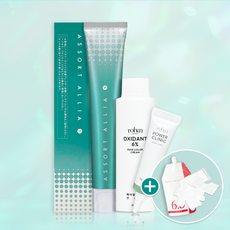 데미 염색약 어솔트아리아 S 밝은 새치 커버 산화제 고급형앰플 염색보세트, 1개, 쿨 브라운 10/9CB