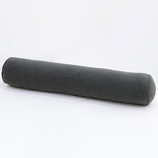 이블랑 피그먼트 원형 바디필로우 커버, 챠콜