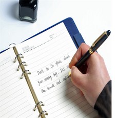 ELEL 0.7mm만년필세트 골드 잉크펜