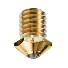 DUROZZLE RUBY X1C 3D 4MM X1 P1P 노즐 LAB P1S BAMBU, 텅스텐 카바이드 0.4mm