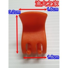 漁夫之家 台灣製造 苦瓜夾 絲瓜夾 火龍果夾 套袋夾 蘭花夾 大的 現貨快速出貨, 1個