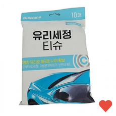10매입 유리세정 티슈, 1개, 상세페이지 참조