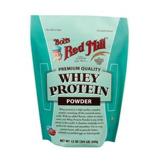 Bob's Red Mill 乳清蛋白粉, 1個, 340克