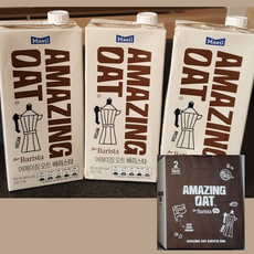 어메이징 오트 바리스타 950ml 3팩 + gift 바리스타 330ml 2팩 증정