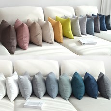 코튼데코 36컬러 단색솔리드쿠션 먼지구김없는 보네타 셀린 피톤치드 쇼파쿠션 쿠션커버 북유럽 거실 인테리어, 의자쇼파용 방석솜만구매