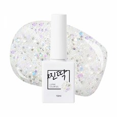 찐딱 프리미엄 네일아트 젤컬러 젤네일, 1개, 10ml, JJ062G (트윙클 오펄 글리터)