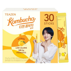 티젠 콤부차 유자, 5g, 1개입