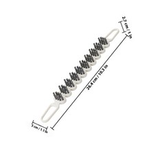 구부러지는 틈새 청소 브러시 1개입 재사용 가능 주방 욕실 모서리 좁은 곳 하드 표면 PE 브러시