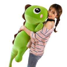 셔니엘 공룡인형 바디필로우 애착인형 안고자는 쿠션, 그린색