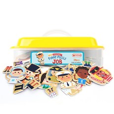 자석나라 자석 퍼니퍼즐 직업, 1개