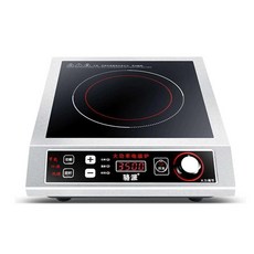 업소용 하이라이트 고화력 인덕션 렌지 육수 주방, 버튼형+웍+뚜껑 3500W, 3500W플랫인덕션쿠커버튼형+웍+뚜껑3500W