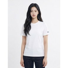 콜핑 여성 오버핏 무지 면 반팔 등산 티셔츠 2442TK934W