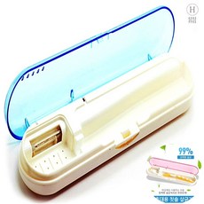 구강위생도구 직장인필수템 사무실용무선칫솔살균기 휴대용 UV 칫솔걸이 욕실용 소독기, 휴대용칫솔살균기 그린