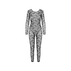 메종클로즈 플래시백 긴소매 백리스 점프수트