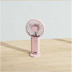 탁상용 선풍기 무소음 무선 미니 usb 충전형 사무실 선풍기 US 사일런트 충전 핸드헬드 미니 휴대용 기숙사 데스크탑 플라스틱 소형 선물 잎 조용한, 31x96 * 185mm, F8 pink