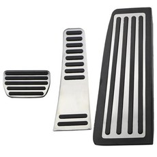 페달 가속 브레이크 발받침 커버 플레이트 패드 보호, 7. 3Pcs for XC60 18-25, 기본