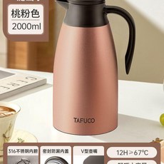 保溫壺 不鏽鋼316保溫壺 大容量熱水瓶 家用暖壺 保溫水壺, 1個, T1267 316不鏽鋼 12小時保溫2, T1267, N/A