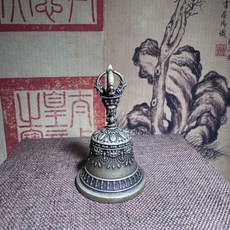 老銅金剛鈴吊墜掛件 銅鈴鐺, 如圖所示, 1個