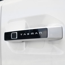 영카클럽 타스만 호환 도어외캐치 헤어라인 아크릴 손잡이 포인트 몰딩 커버, 도어캐치