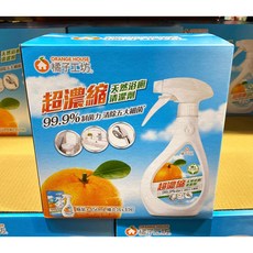 橘子工坊 超濃縮浴廁清潔劑 480ml 瓶裝+450ml 補充包x4, 1個
