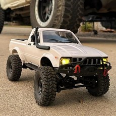 WPL C24-1 RC 락 크롤러 RC 트럭 4WD 1/16 원격 조종 픽업 크롤러 오프로드 2.4G 풀 스케일 RC 자동차 어린, 01 Full Scale C24-1