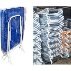 포차 직사각 테이블 야외 탁자 빨강 접이식 편의점 파라솔 플라스틱 포장마차 1개, 상세페이지 참조