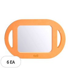 캐스비 플레이 샤이니 안전 거울놀이, 주황, 6개