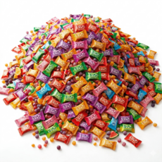 과일맛사탕 푸쵸믹스캔디 소다향 800g 코스트코 과일맛카라멜 아이간식, 1개