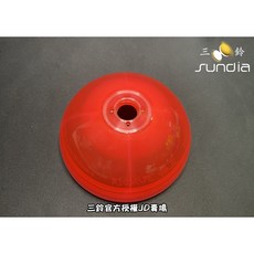 三鈴 SUNDIA 炫風透明扯鈴專用鈴碗, 紅色, 1個