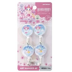 캐릭터행거(원형/5696/28*50*5/4개입/아트사인), 단품