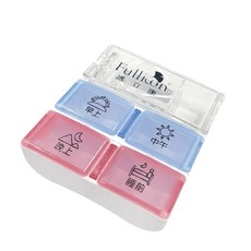 【Fullicon護立康】二合一單日保健切藥盒(CT006), 2合1, 1個