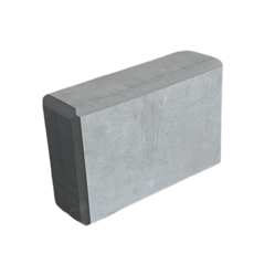 瑜伽磚 瑜珈磚 yoga block 瑜伽磚 EVA瑜珈磚 伸展磚 拉筋磚 60D-65D 高密度 雕塑 輔助瑜珈, 1個, 60D-369-泥火灰, 泥火灰