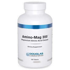 Douglas Labs Amino-Mag 200 鎂胺基酸螯合錠, 1個, 100錠