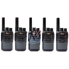TCO UC116 無線電對講機 5台入 業務機無線電 2W 免執照 餐飲活動會場指定款, 1套裝