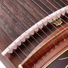 硅膠古箏止音條《最新款》弱音條 弱音帶 弱音器 靜音 消音 硅膠材質 入門最佳選擇, 粉色2代 (標示標準音), 1個