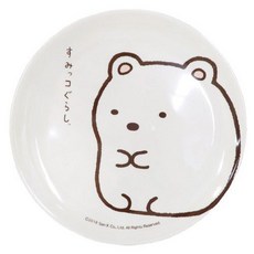 角落生物 白熊 餐盤 塑膠盤 餐具 兒童餐具 菜盤 飾品 角落小夥伴 正版, 詳見包裝, 詳見包裝