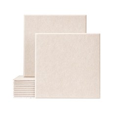 베라스코 자석형 현관문 방음재 방음판 2in1 접착식 30 x 30cm, 베이지, 12개