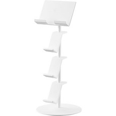 야마자키 일본 게임기 거치대 높이 각도 조절가능 W17*D17*H40.8 화이트 1431, 1개