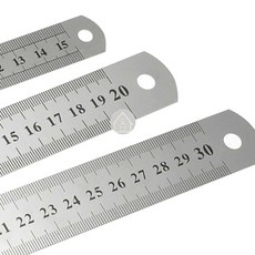 스테인리스 스틸자 측정 눈금자 철직자 금속자 스테인레스자