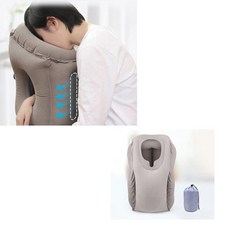 TRAVEL 장거리 여행 비행기 앞취침 쿠션 낮잠 관광, 여행용쿠션(그레이)