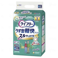 Lifree 來復易 男女通用輕薄褲型成人紙尿褲, 1個, 22入, M