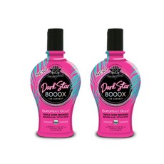유러피언 골드 기계 태닝로션 브론저, 8000X, 2개, 354ml