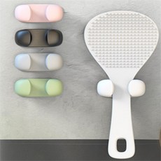 서유 밥주걱꽂이 주걱보관 밥솥주걱꽂이, 그레이