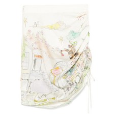 알레메 리넨 드레이프 스커트