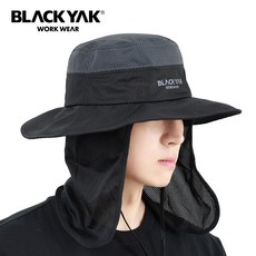 블랙야크 탈부착 차양막 메쉬 등산모자 윈드 메쉬햇 사파리모자
