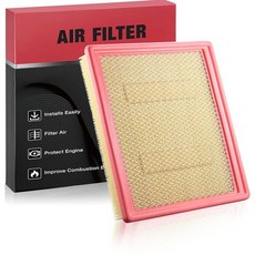 BDFHYK CA10500 엔진 에어 필터 볼보 S60 S80 V60 V70 XC60 XC70 2008-2016 3.0L 3.2L와 호환 교체 # 3074534, CA11959