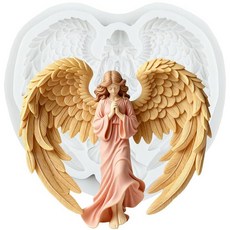 QDMOLDS angel baby 퐁당 실리콘 몰드 초콜릿 캔디 케이크 장식용 컵케이크 토퍼 폴리머 클레이 껌 페이스트 293409, 15-회색