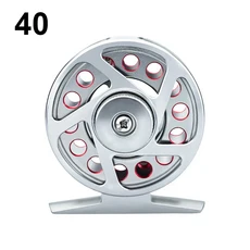 겨울 얼음 낚시 릴 교체 가능한 휠 잉어 송어 액세서리 경량 2 + 1BB 50mm