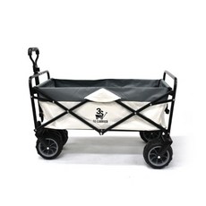 [SB수빈스토어] 캠핑카트 웨건 운반카트 캠핑캐리어 캠핑웨건 짐카트, 운반형(소)검정