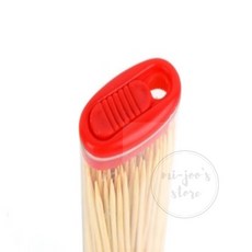 미주니상점 이쑤시개보관통 4P 휴대용이쑤시개